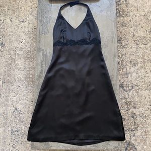 Black Silk Dress
